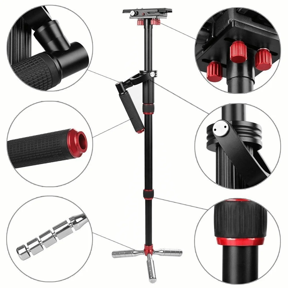 Estabilizador Steadicam Kingjoy Vs1032 Handheld Profissional Para Câmeras E Filmadoras Até 5kg