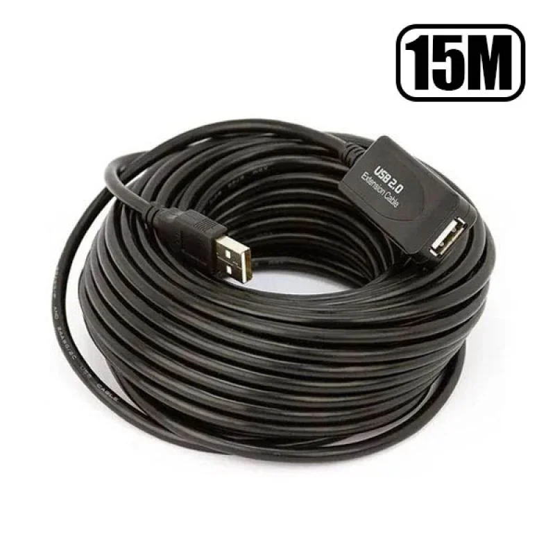 Imagem 2 de 4 do produto Cabo Extensor Amplificador Usb 2.0 15 Metros Ub-21