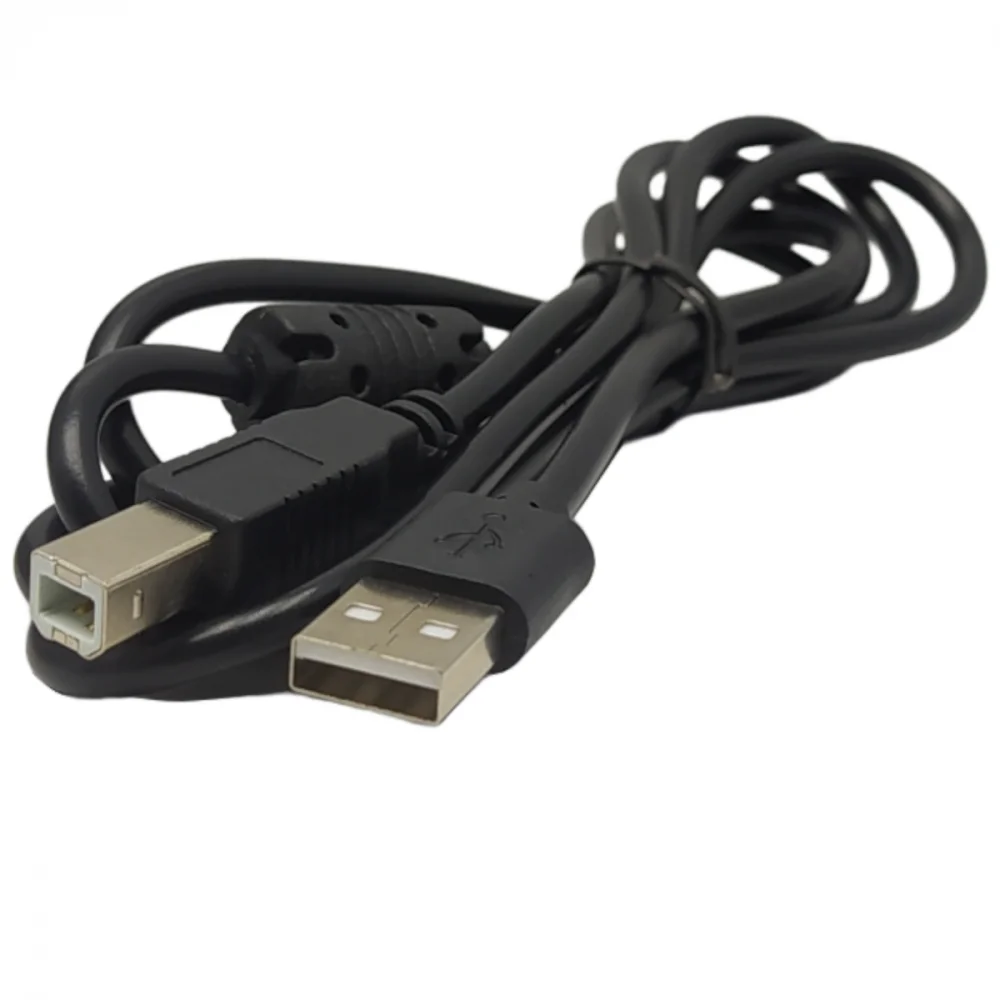 Imagem 2 de 5 do produto Cabo Usb 2.0 Impressora Ab 1.5m Preto Kap-v06 Kapbom
