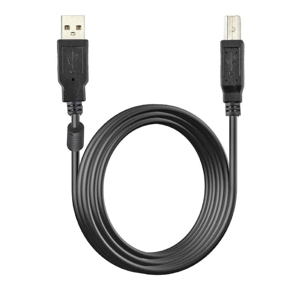 Imagem 3 de 5 do produto Cabo Usb 2.0 Impressora Ab 1.5m Preto Kap-v06 Kapbom