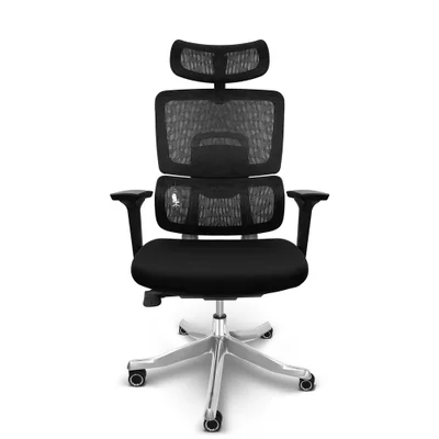 Cadeira Presidente Escritório Ergonômica Gogo Chair Go-601 - Preta