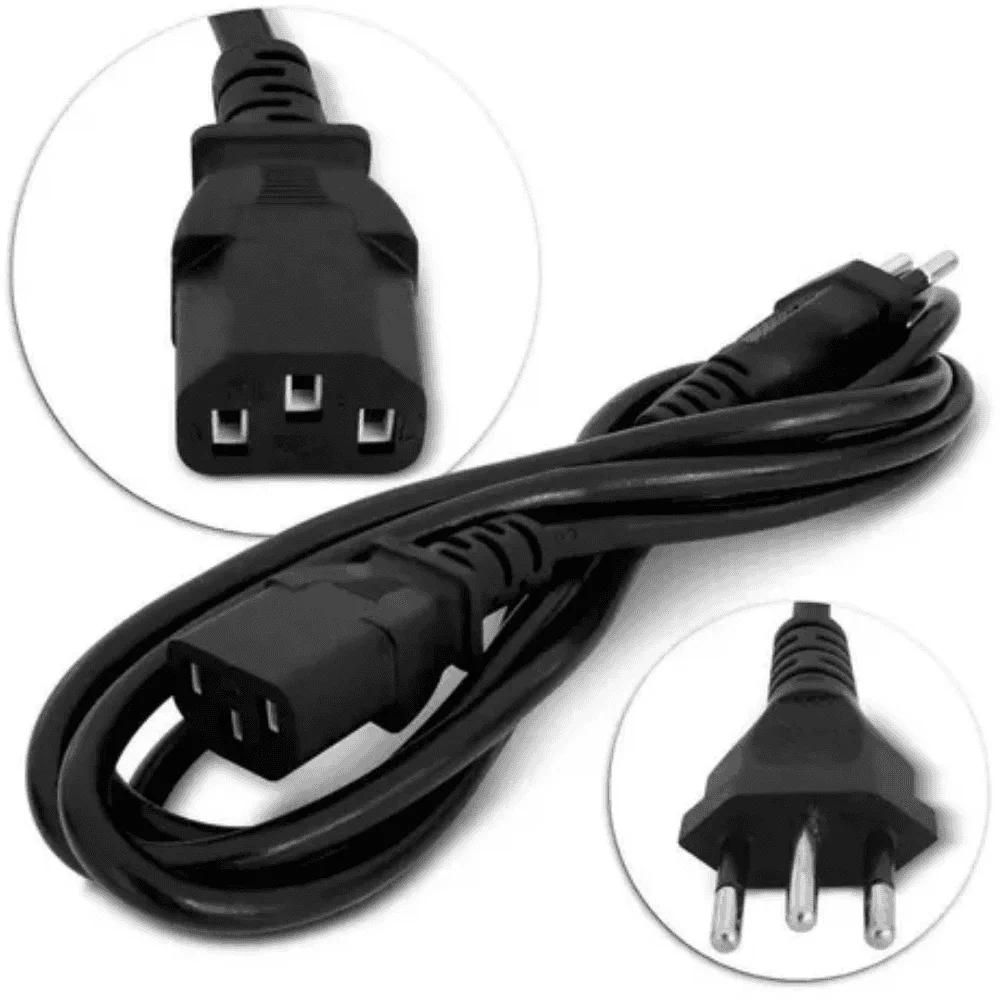 Imagem 2 de 4 do produto Cabo De Energia PC 1,2mt