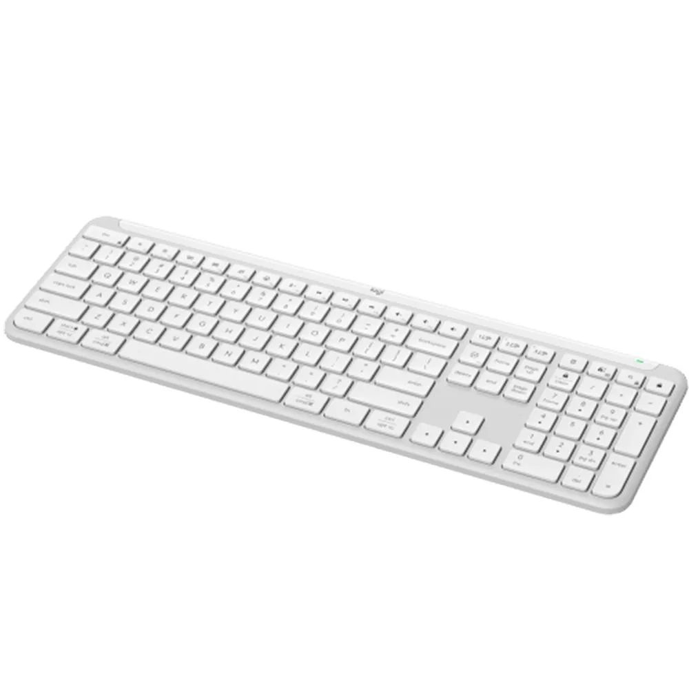 Imagem 2 de 4 do produto Teclado Logitech Signature Slim K950 Branco - 920-012601