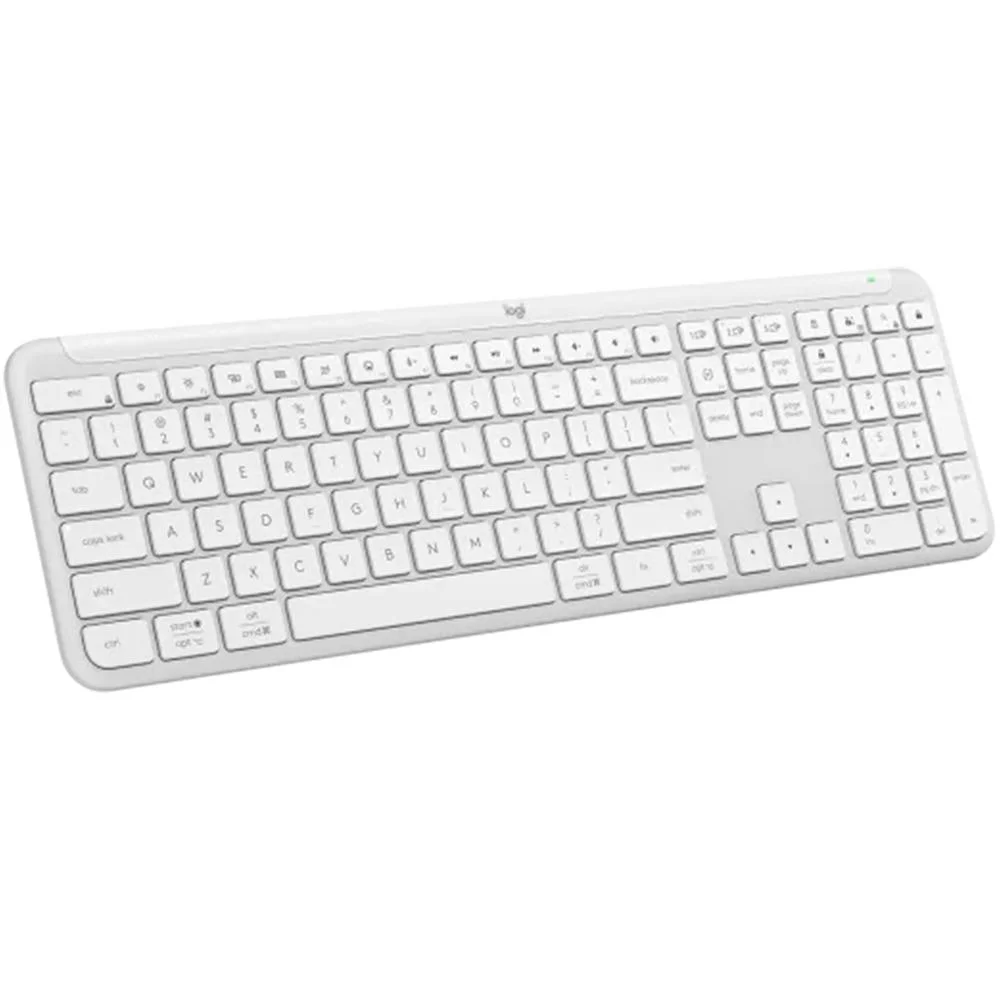 Imagem 4 de 4 do produto Teclado Logitech Signature Slim K950 Branco - 920-012601