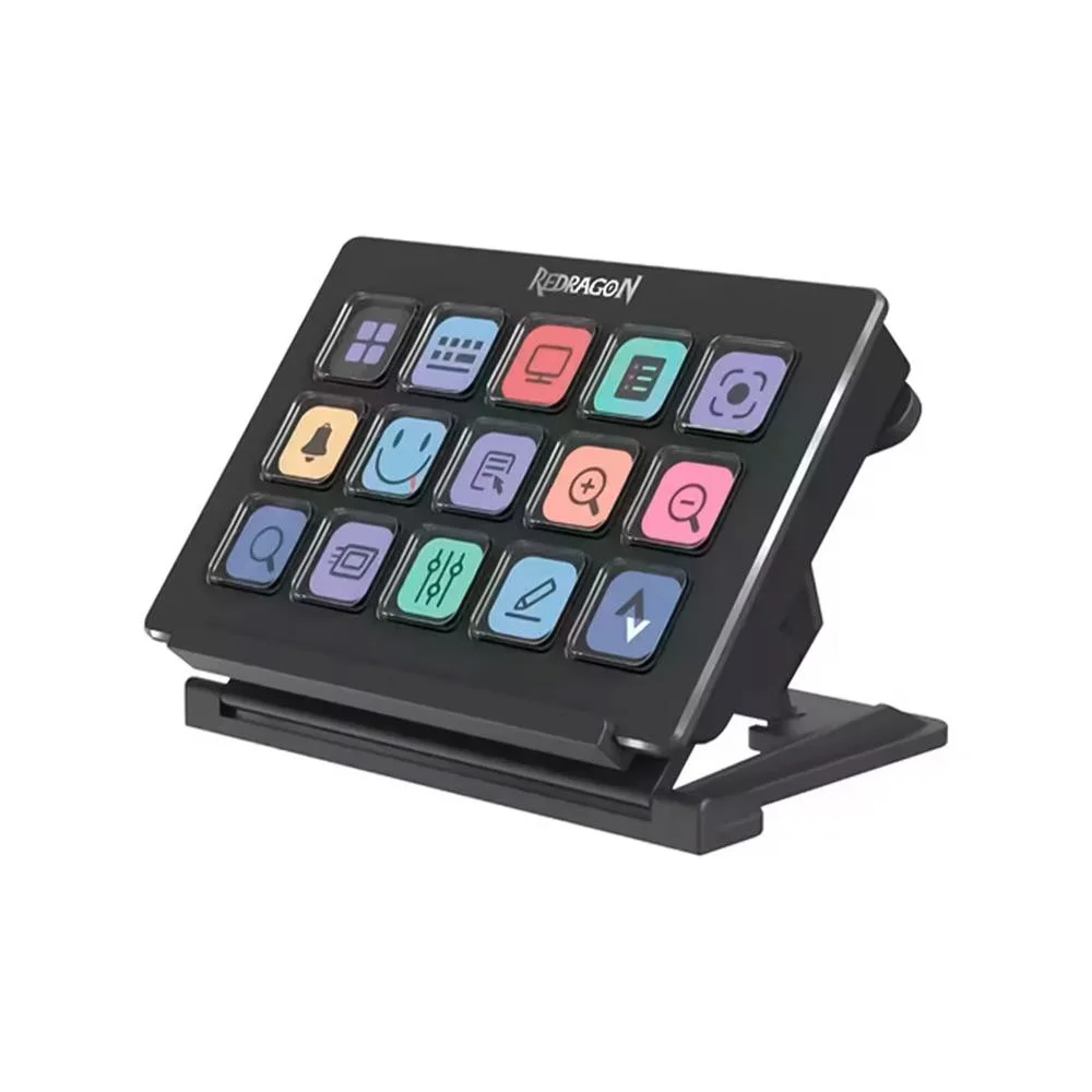 Imagem 4 de 5 do produto Estação Controladora Redragon Stream Craft Lcd Preto Ss-550