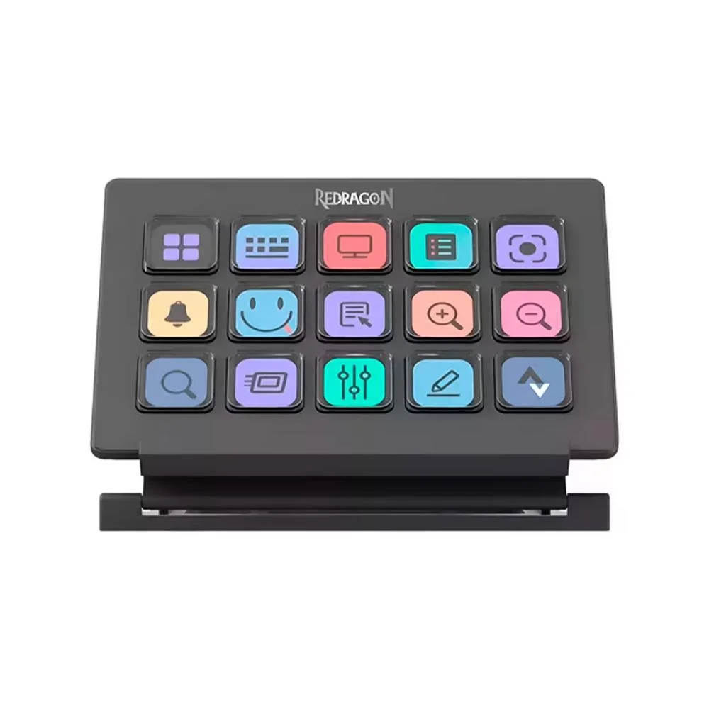 Imagem 5 de 5 do produto Estação Controladora Redragon Stream Craft Lcd Preto Ss-550