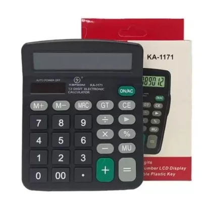 Kapbom Calculadora De Mesa Eletrônica 12 Dígitos Ka-1171