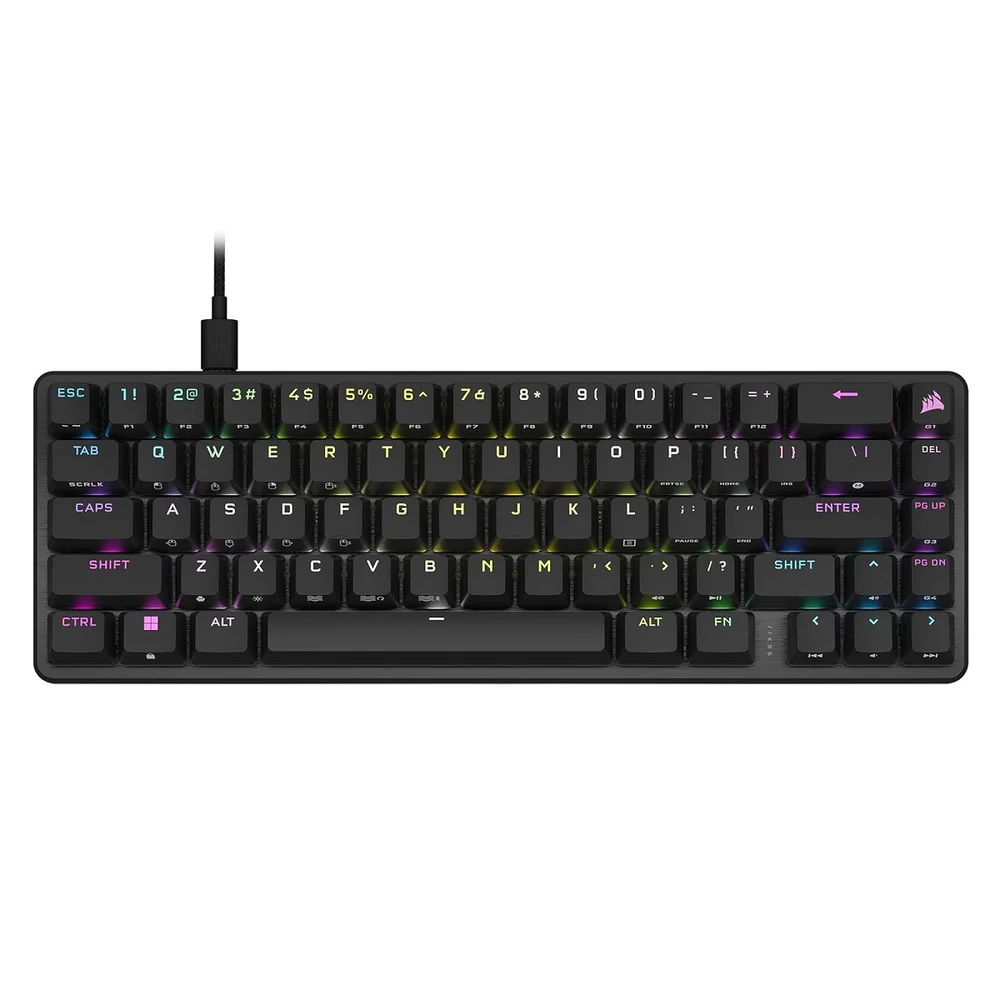 Teclado Gamer Mecânico Corsair K65 Pro Mini RGB Preto Opx (us) - Ch-91a401a-na Teclado Gamer Mecânico Corsair K65 Pro Mini RGB Preto Opx (us) - Ch-91a401a-na