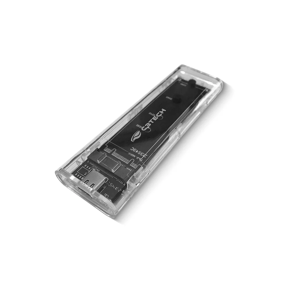 Case Adaptador Gaveta Usb-c C3tech Para SSD Externo M.2 Sata - Ch-m100 Case Adaptador Gaveta Usb-c C3tech Para SSD Externo M.2 Sata - Ch-m100