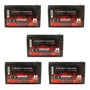 Kit Bateria Selada Unipower Estacionária Vrla Up1270seg 12v/7ah F187 5uni
