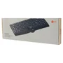 Kit Teclado + Mouse Lecoo/lenovo, Sem Fio, Preto - Kw211