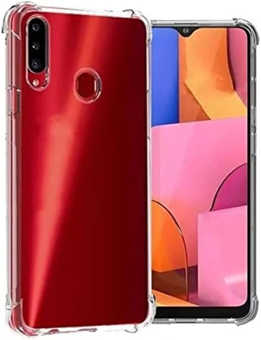 Imagem 2 de 2 do produto Capinha Antichoque Transparente Compatível Com Samsung Galaxy A20s