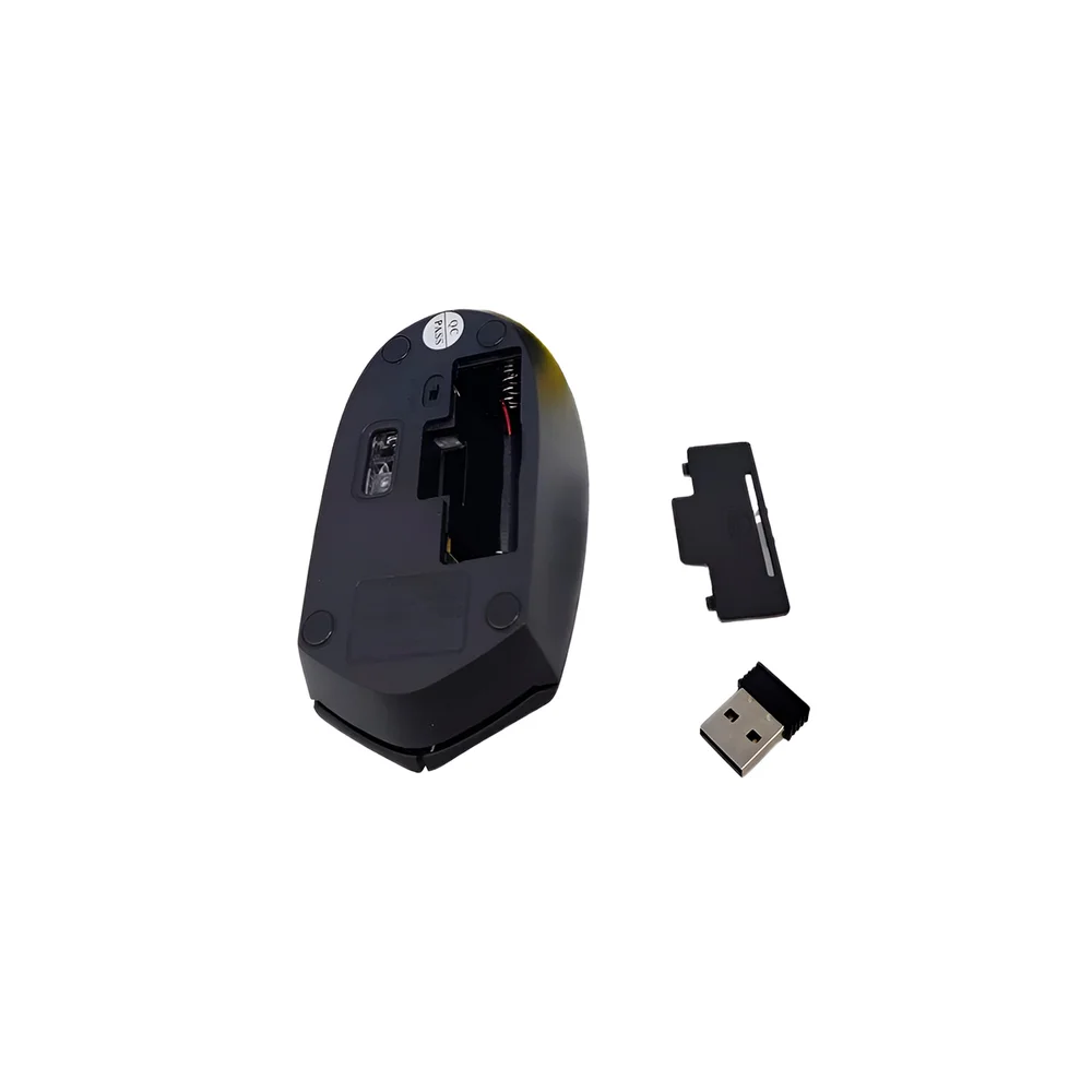 Imagem 2 de 5 do produto Mouse Óptico Sem Fio, Portátil, Bluetooth, Wireless - Mobilidade E Precisão