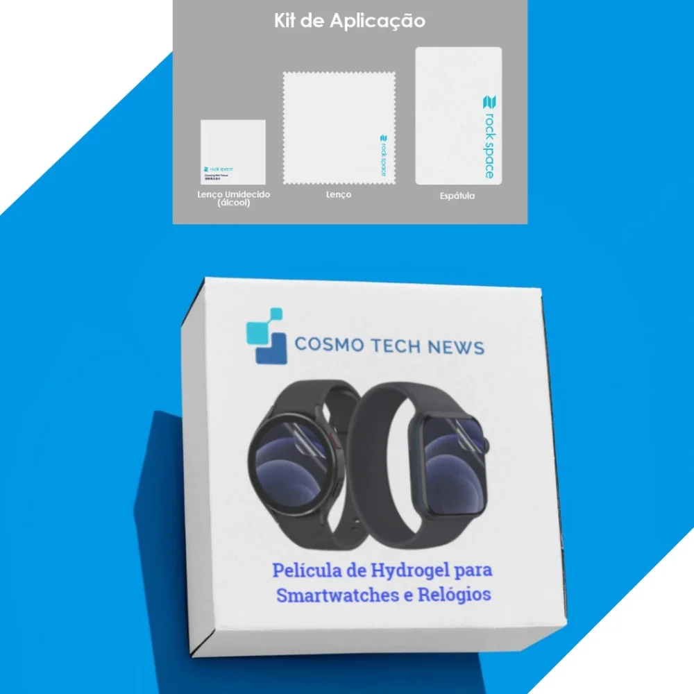 Imagem 4 de 5 do produto Kit Com 3 Películas Para Galaxy Watch Fe.