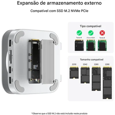 Dock-Para-Mac-Mini-M4-SSD-Nvme
