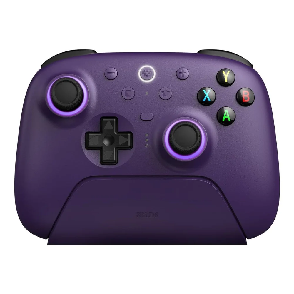 Controle Sem Fio 8bitdo Ultimate 2 Gatilhos Hall Tmr Pro - Violeta