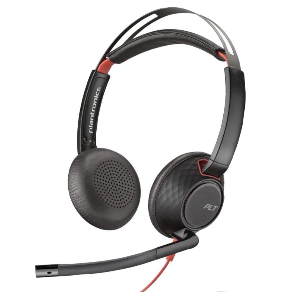 Imagem 3 de 5 do produto Headset Blackwire Bw5220 Usb-a E Usb-c Poly - Preto