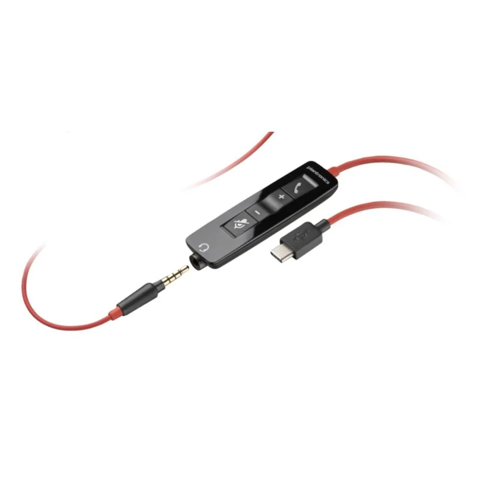 Imagem 4 de 5 do produto Headset Blackwire Bw5220 Usb-a E Usb-c Poly - Preto
