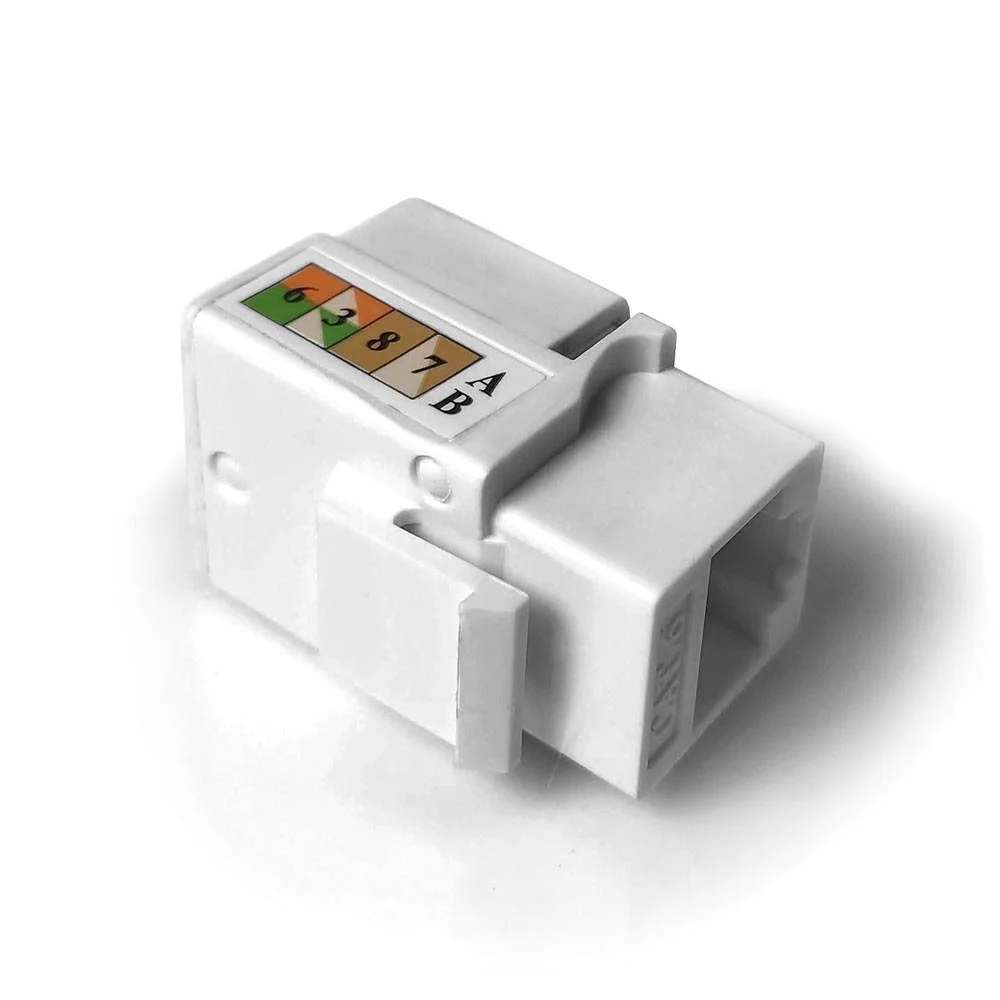 Imagem 2 de 3 do produto Conector Fêmea/keystone Plus Cable La-k61 Rj45 Cat6 90 Graus