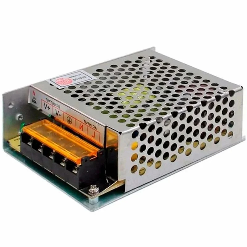 Imagem 2 de 3 do produto Fonte 12v 5a Bivolt Para Cftv Colmeia