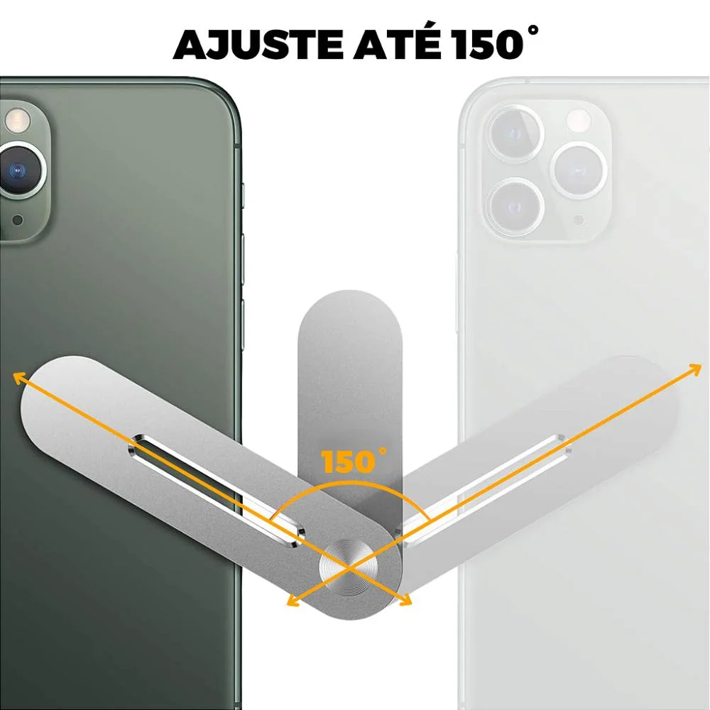 Imagem 2 de 5 do produto Suporte Para Notebook Com Grip Magnético Para Celular - Gshield