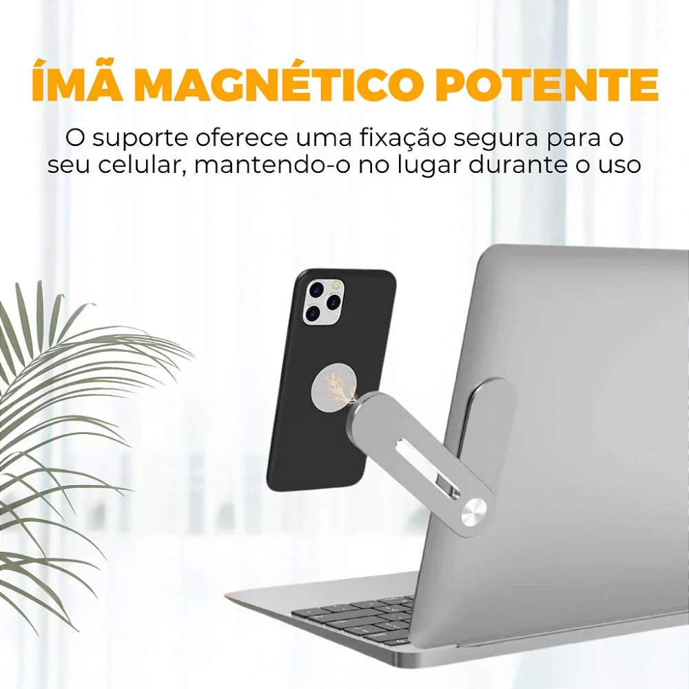 Imagem 5 de 5 do produto Suporte Para Notebook Com Grip Magnético Para Celular - Gshield