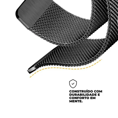 Multiira De Milanese Para Apple Watch 42 / 44 / 45mm, - Gshield — foto 9