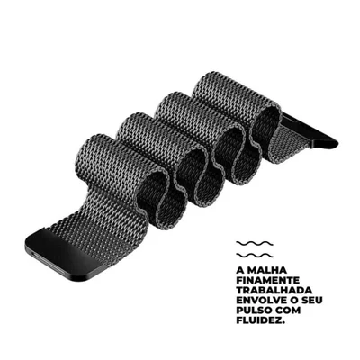 Multiira De Milanese Para Apple Watch 42 / 44 / 45mm, - Gshield — foto 10
