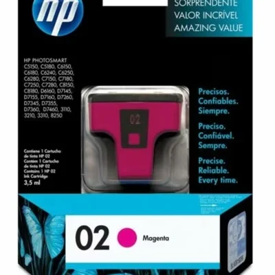 Cartucho De Tinta Hp 02 C8772wl Magenta | C7280 C6180 D6160 C7180 | 6ml