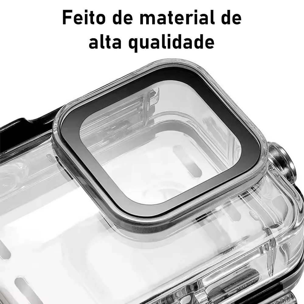 Caixa Estanque 50m Para Câmera Gopro Hero 4k