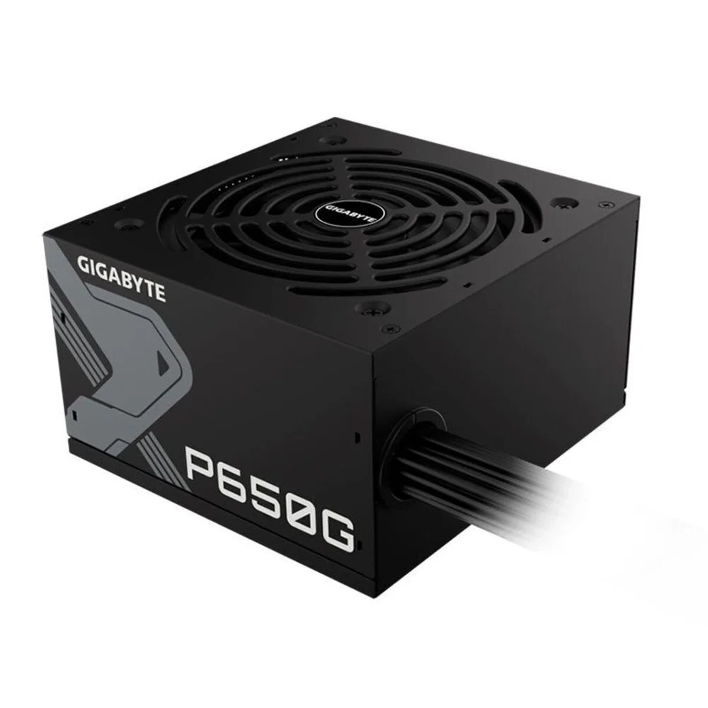 Imagem 4 de 5 do produto Fonte Gigabyte P650g, 650w, 80 Plus Gold, Preto.