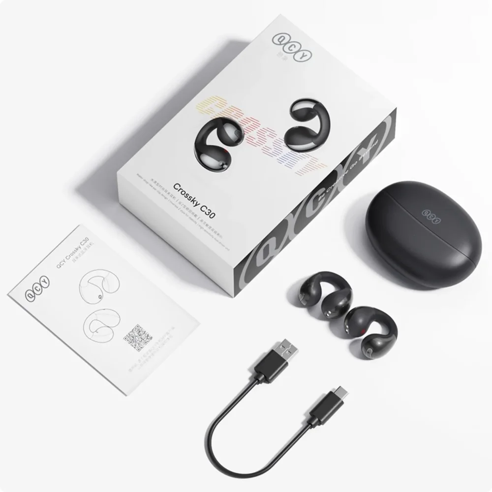 Crosssky C30 ホワイト ワイヤレスイヤホン QCY Crossky C30レビュー｜マルチポイント対応でコスパの高い