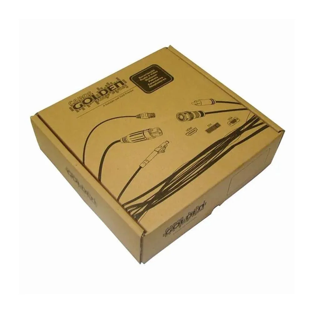 Imagem 2 de 2 do produto Cabo Vga Hd15m X Hd15m 15 Metros Capa Blindada 08.615 Golden Reembalado