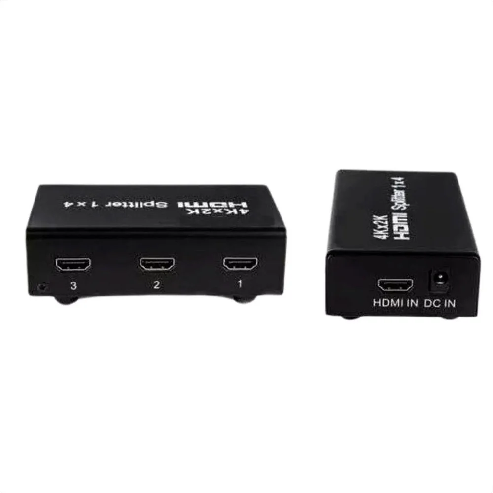 Imagem 2 de 4 do produto Splitter HDMI 1x4, 1 Entrada E 4 Saídas, Full Hd 1080p Crlo