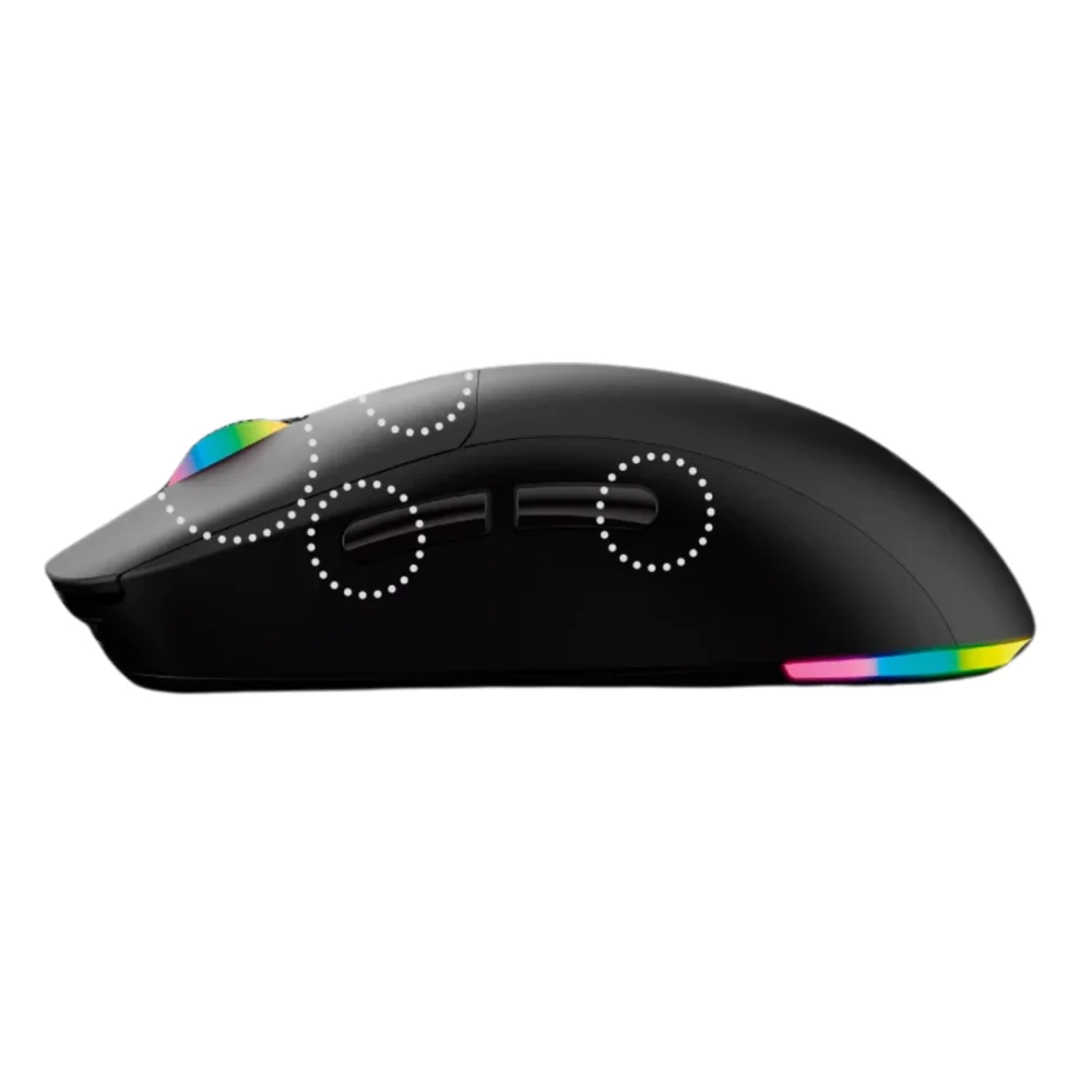 Mouse Gamer RGB 12800dpi Com Fio Usb2.0 Preto Gmo3000 Dazz