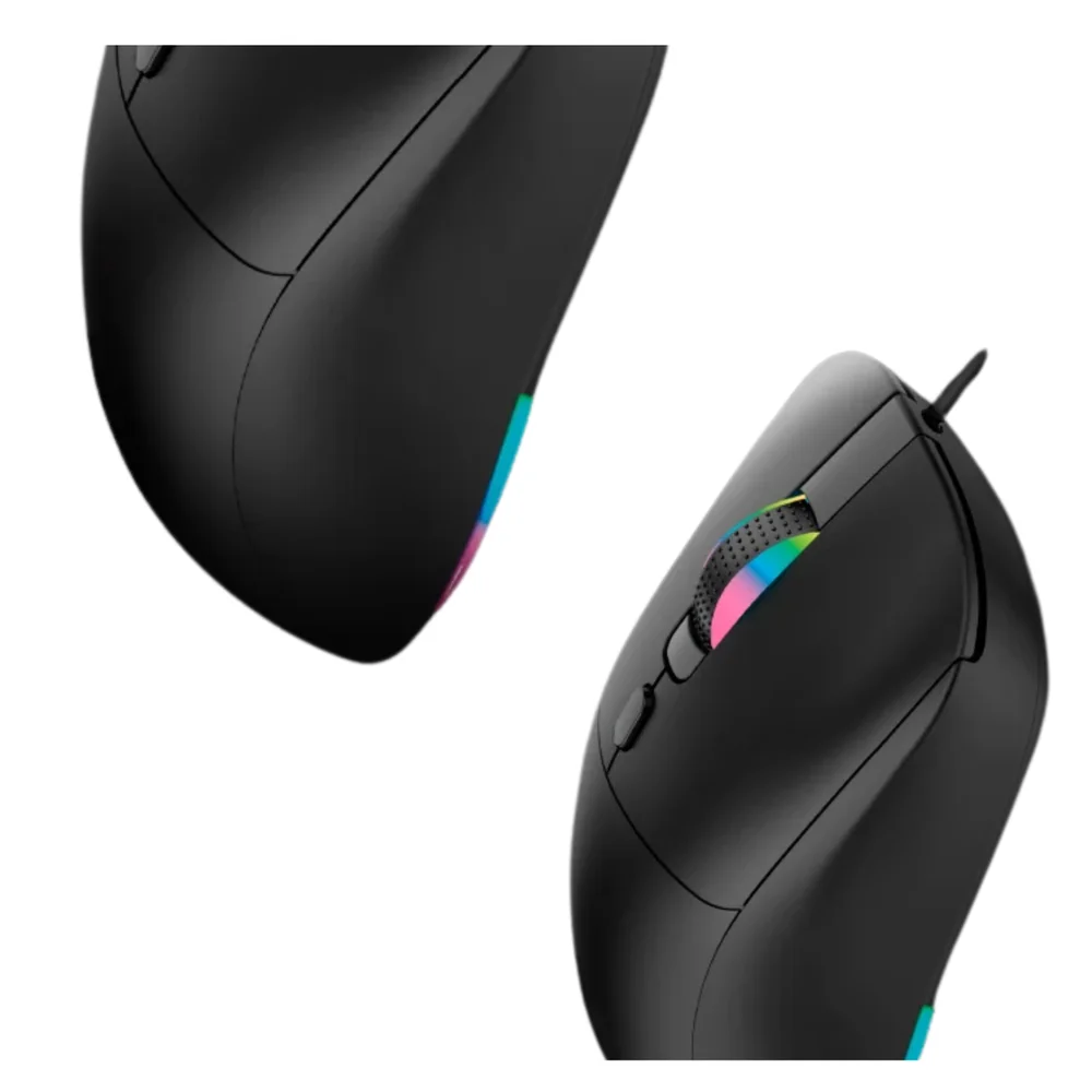 Mouse Gamer RGB 12800dpi Com Fio Usb2.0 Preto Gmo3000 Dazz