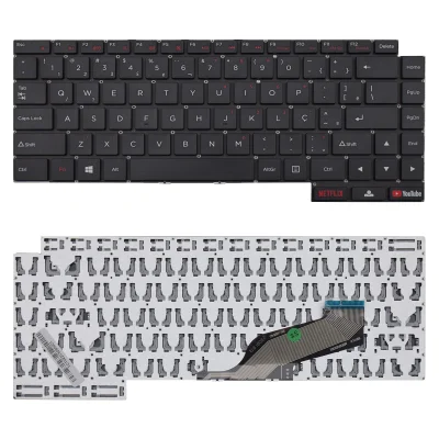 Teclado Para Notebook Positivo Part Number 11153741