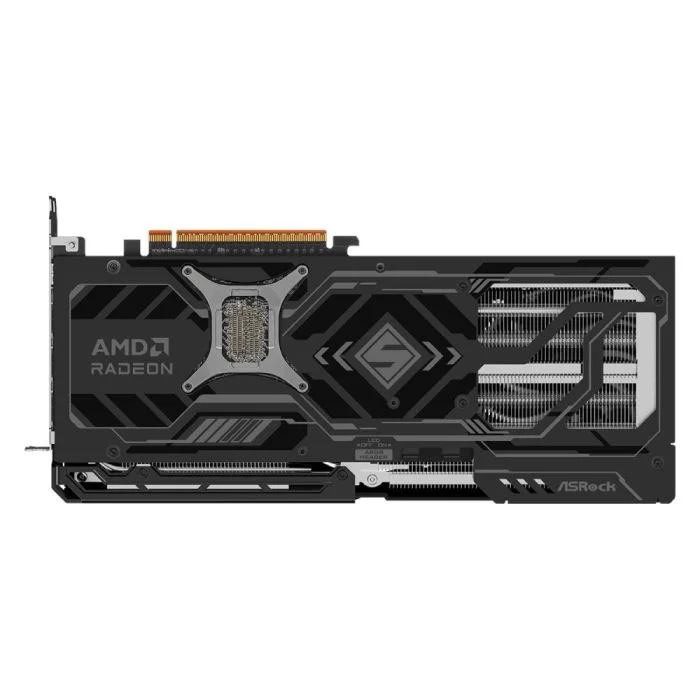 Imagem 5 de 5 do produto Placa De Vídeo Asrock Rx 9070 Xt Steel Legend Dark 16gb Gddr6 256bits - 90-ga5vzz-00uanf