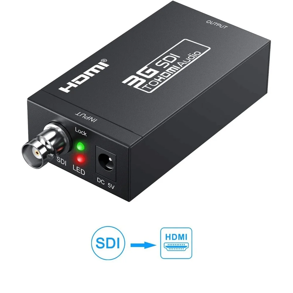 Imagem 3 de 5 do produto Mini Conversor Sdi Para HDMI (gef-sh)
