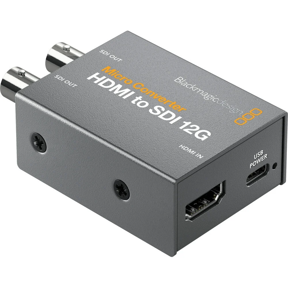 Imagem 2 de 4 do produto Micro Conversor Blackmagic HDMI Para Sdi 12g Com Fonte