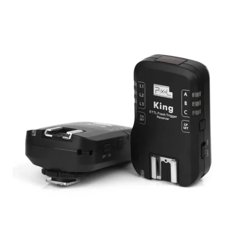 Imagem 4 de 5 do produto Rádio Flash Pixel King I-ttl 2.4ghz Transmissor E Receptor Para Nikon