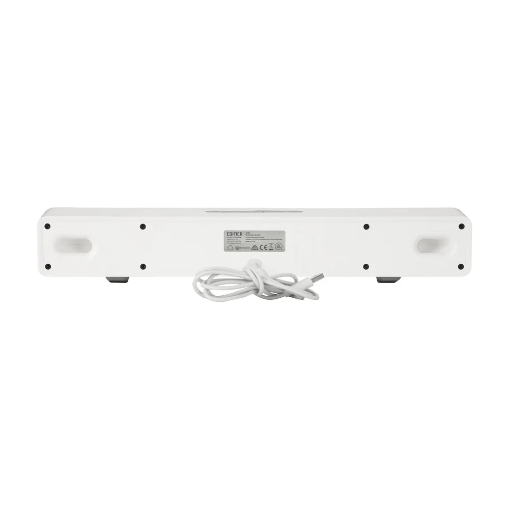 Imagem 2 de 5 do produto Soundbar Gamer EDIFIER QS30 com Bluetooth 5.3, Graves Potentes, RGB, TempoAbyss, 5W RMS - Branco