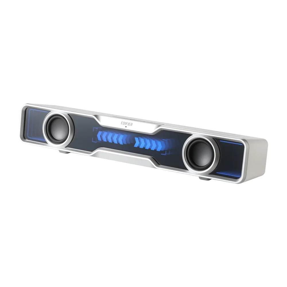 Imagem 4 de 5 do produto Soundbar Gamer EDIFIER QS30 com Bluetooth 5.3, Graves Potentes, RGB, TempoAbyss, 5W RMS - Branco