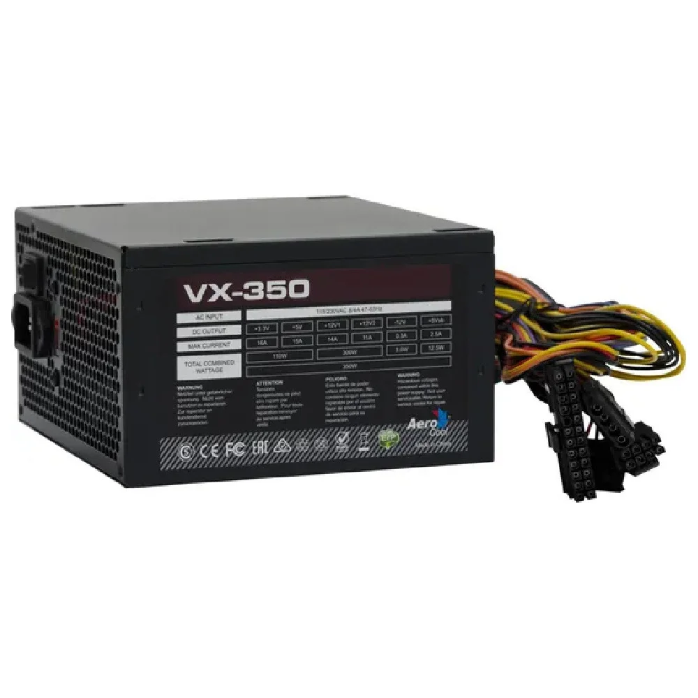Fonte De Alimentação Aerocool Stealth 350w S/cabo - Vx-350