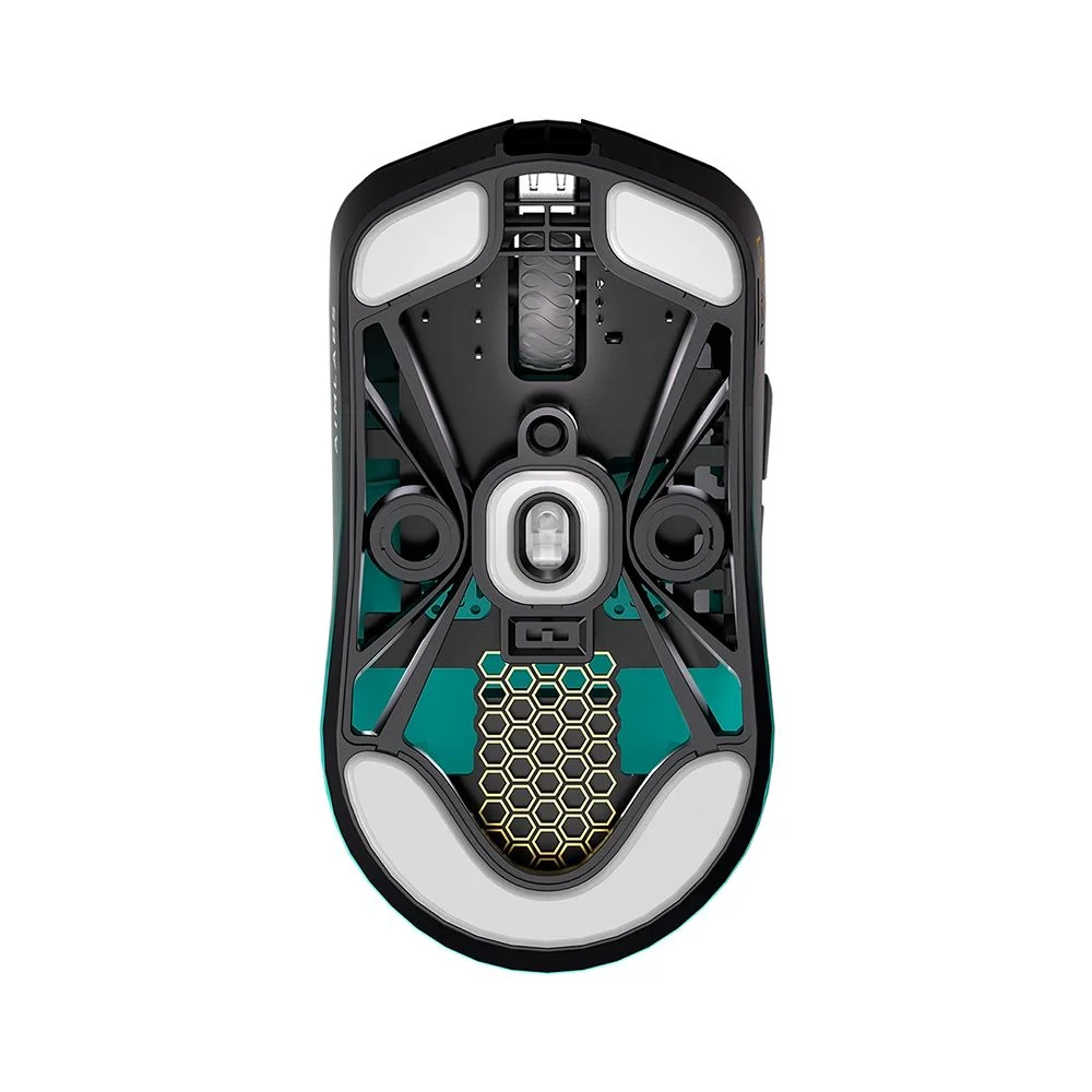 Imagem 2 de 5 do produto Mouse Gamer Lamzu Maya X 8k 30000 Dpi Preto E Turquesa