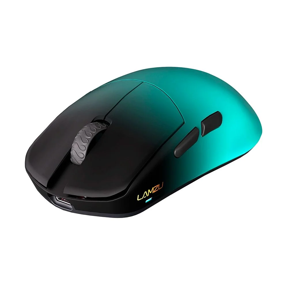 Imagem 3 de 5 do produto Mouse Gamer Lamzu Maya X 8k 30000 Dpi Preto E Turquesa