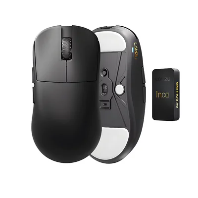Mouse Lamzu Inca 8khz Cor:preto