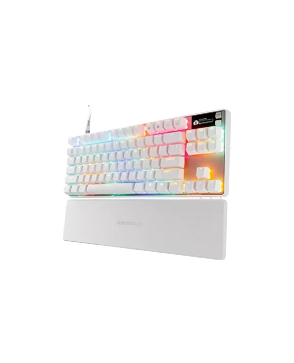 キーボード SteelSeries ApexPro TKL White gen3 SteelSeries Apex Pro TKL Gen 3 White OmniPoint 3.0 Switches