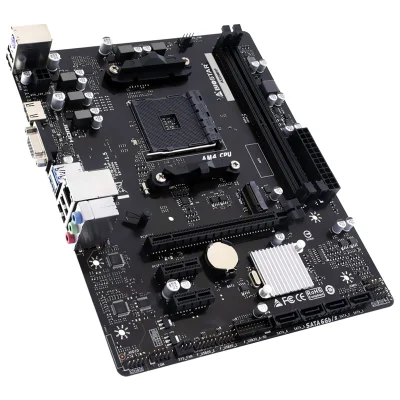 Placa Mãe Biostar A520mhp Chipset A520, Am4, Ddr4, M.2, Gigabit, PCie, Matx — foto 4