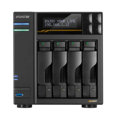 Storage Asustor Lockerstor 4 Gen3  4 Baias 16gb Ddr5 S/hd As6804t